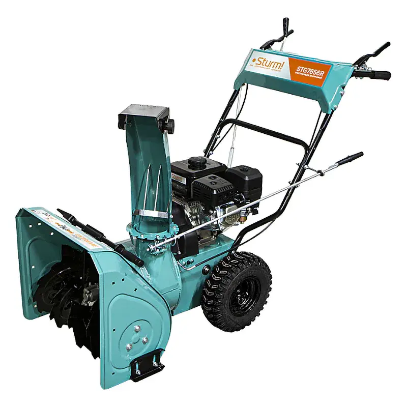 Sturm! STG7656R бензиновый снегоуборщик 7 л.с. ковш 56 см, выброс 12 м, 5 вперед/2 назад