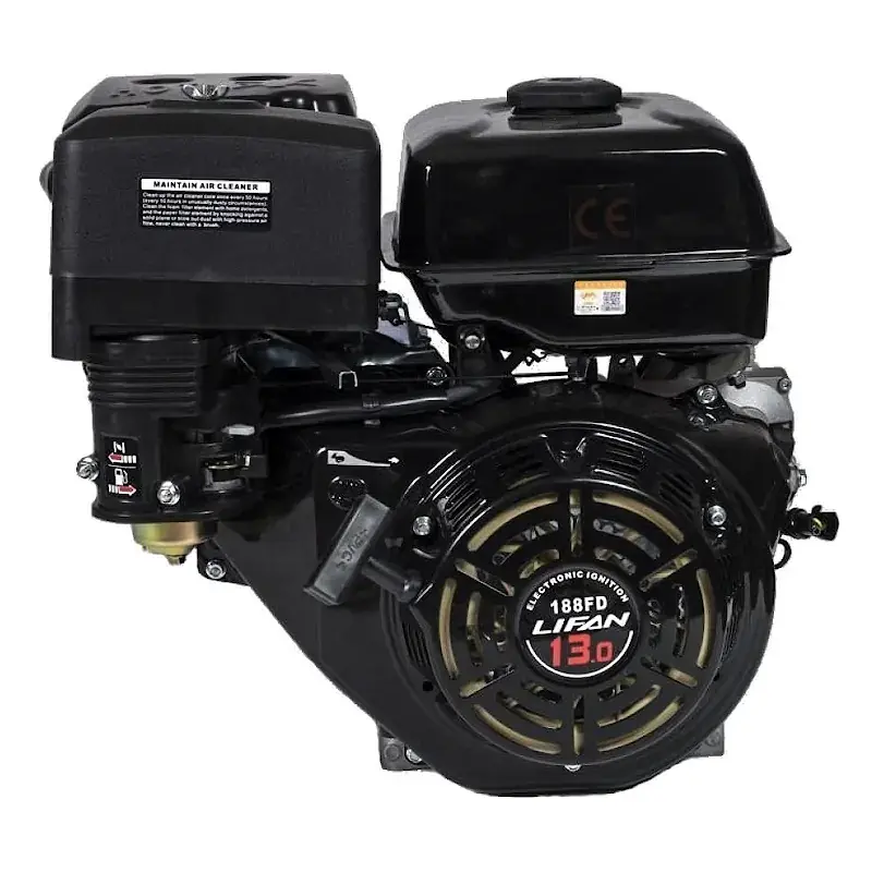 Lifan 188FD-V двигатель бензиновый (конусный вал 106 мм) 00-00000218