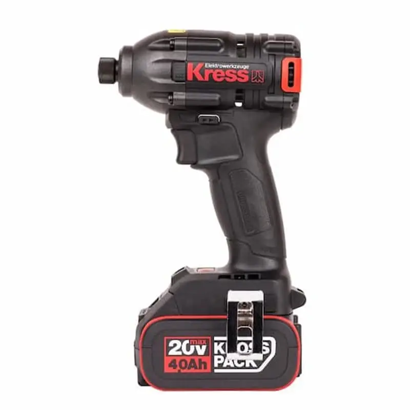 Kress KU290 винтоверт аккумуляторный (2 x 4 Ач, ЗУ)