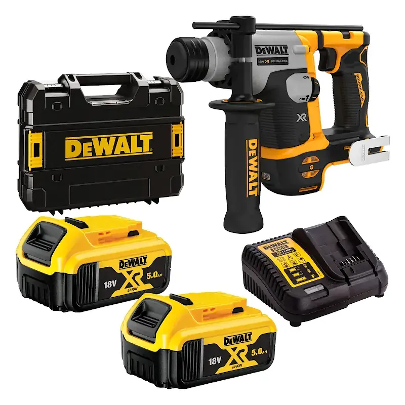 DeWalt DCH172P2 аккумуляторный перфоратор + 2 акб (2 x 5 Ач, ЗУ)