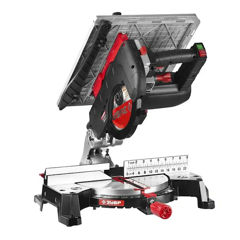 Торцовочная пила ЗУБР ЗПТК-255-1800 комбинированная