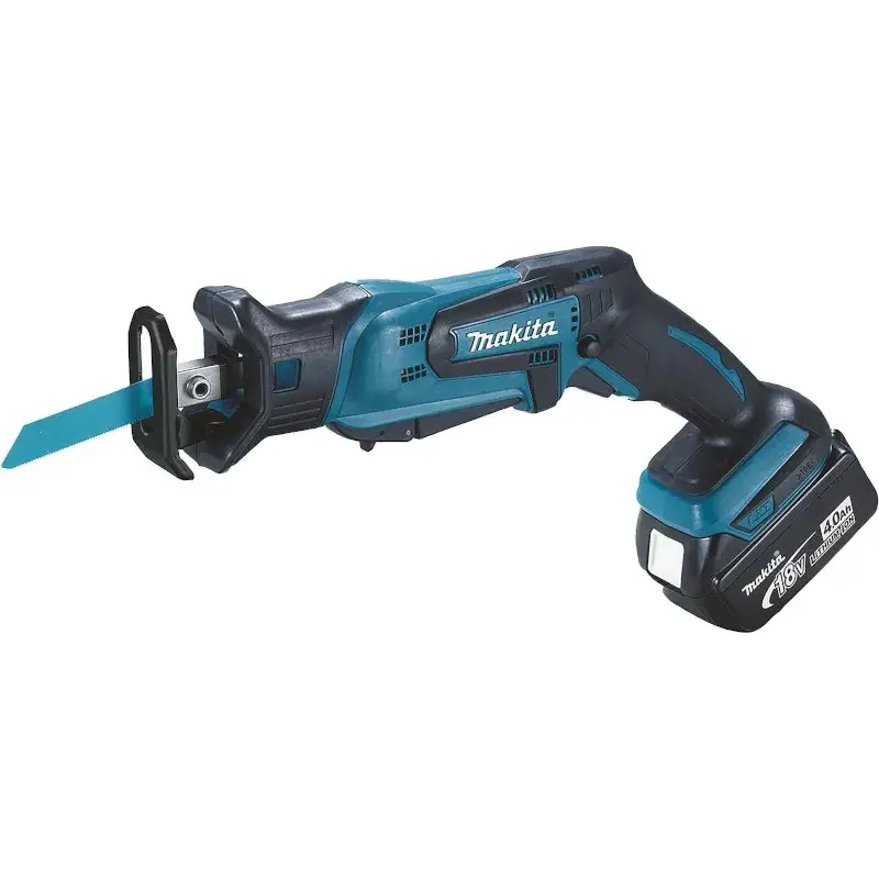 Makita DJR185RME пила сабельная аккумуляторная (2 x 4 Ач, ЗУ)