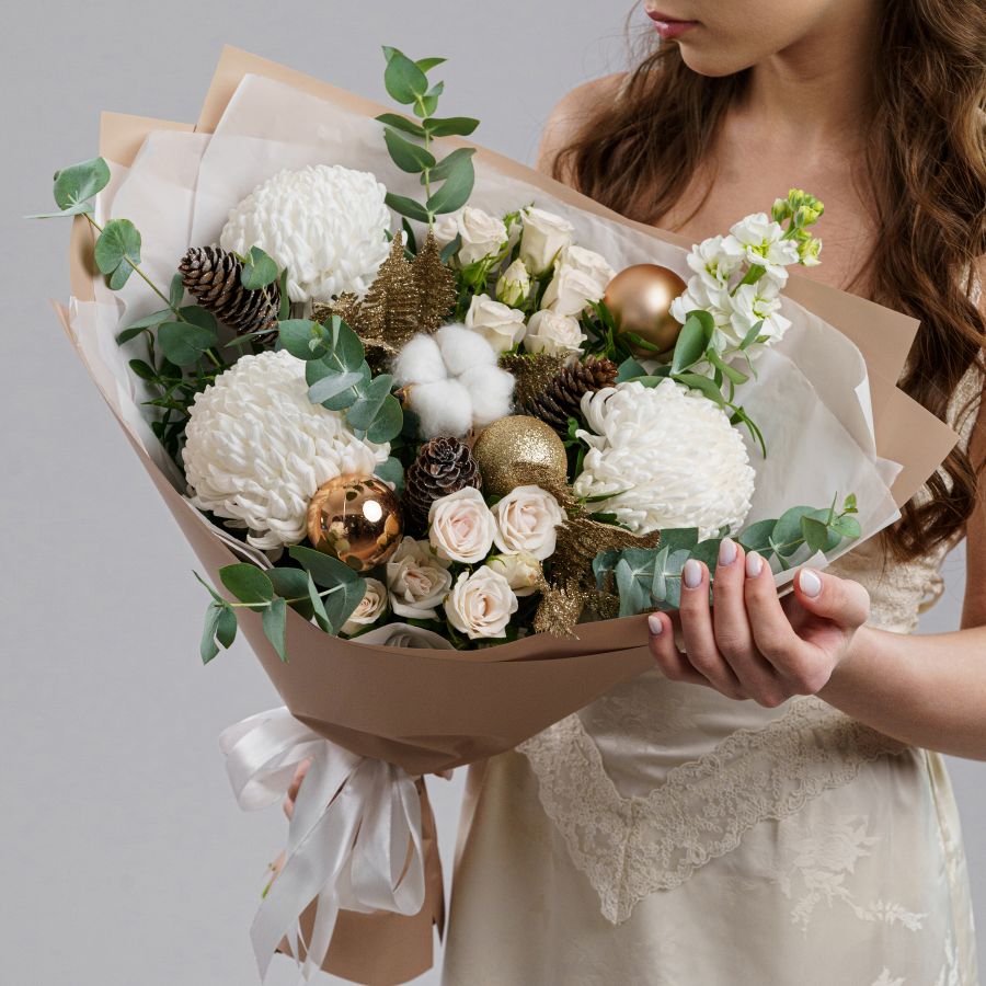 Букет Зимнее золото
