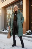 Зимняя куртка, большие размеры арт.6679-1 [бирюзовый]