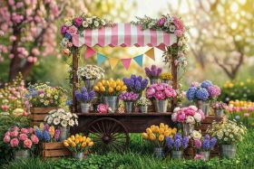 Фон стена "Easter wall №15"