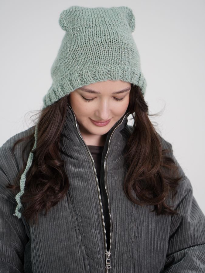 Шапочка из шерсти полынь