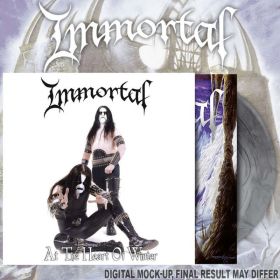 IMMORTAL - At the heart of winter LP gatefold galaxy