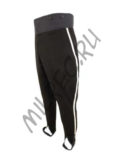 Парадные офицерские шаровары 5-го Гусарского Ея В.Г. Императрицы Александры Феодоровны полка​ (под заказ)