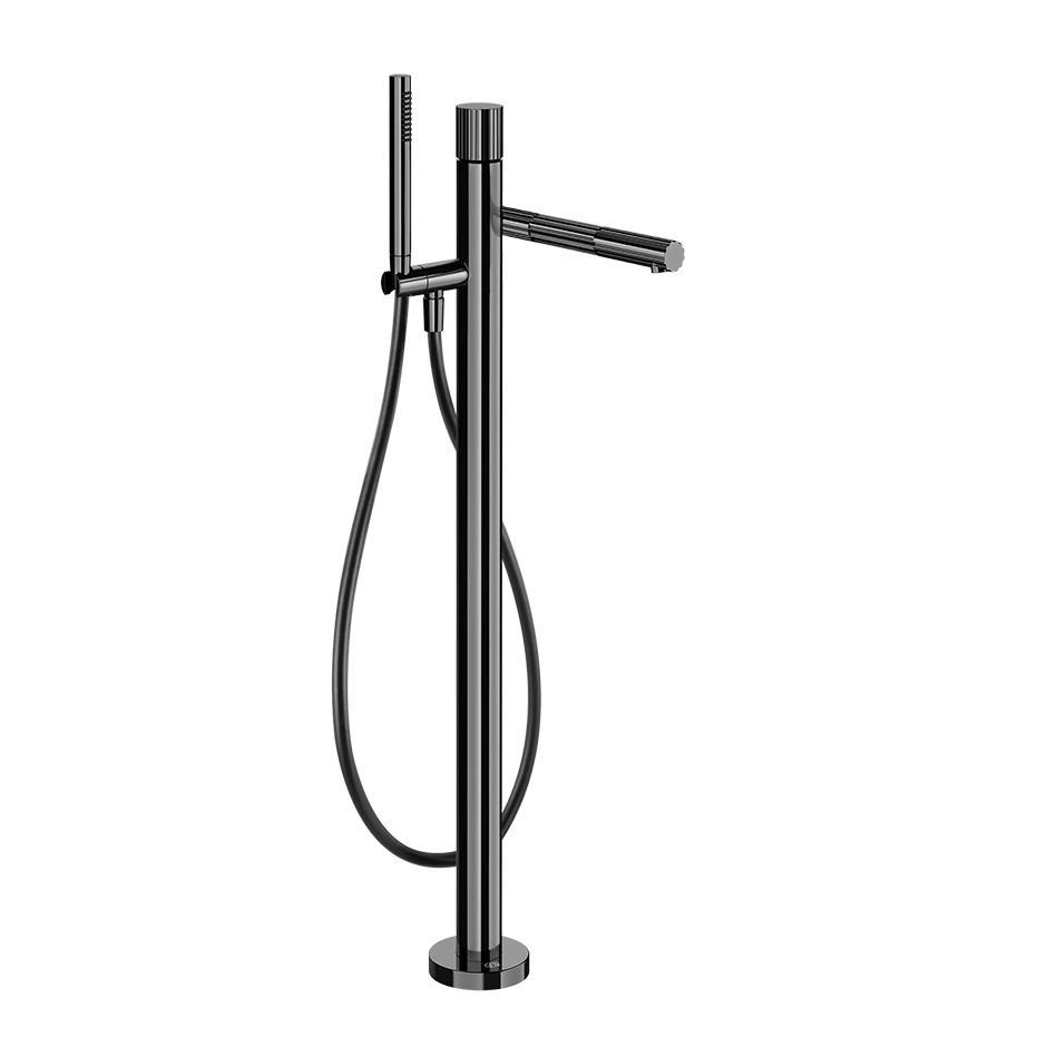 Смеситель для ванны Gessi Incastri 75028 напольный с ручным душем ФОТО