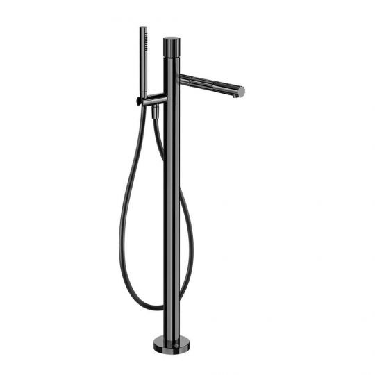 Смеситель для ванны Gessi Incastri 75028 напольный с ручным душем схема 6