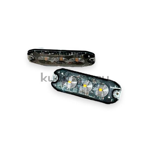 Оранжевый габаритный огонь стробоскоп (вспышка) 90мм ST2461