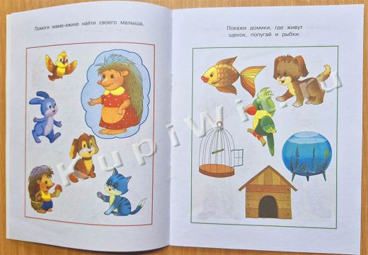 Развиваем мышление. Для детей 2-3 лет