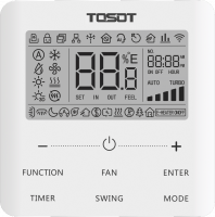 ПУЛЬТ Tosot T24H-ILCA/I/TF06P-LC/T24H-ILUA/O