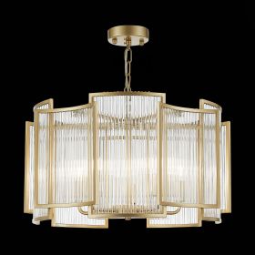 SL1234.203.05 Люстра подвесная ST-Luce Шампань/Прозрачный, Шампань E14 5*60W