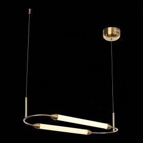 SL6004.313.02 Подвес ST-Luce Латунь/Белый LED 2*10W 3000K