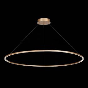 ST605.243.57 Светильник подвесной ST-Luce Золотистый/Белый LED 1*57W 4000K