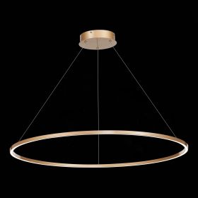 ST605.243.46 Светильник подвесной ST-Luce Золотистый/Белый LED 1*46W 4000K