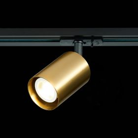 ST302.206.01 Св-к трек. Золотистый GU10 1*50W  IP20 L100xW70xH172 220V Без ламп