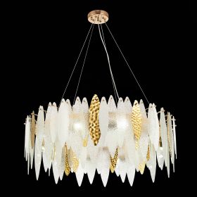 SL1224.203.10 Люстра подвесная ST-Luce Золотистый/Прозрачный, Белый E14 10*60W