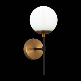 SL1203.401.01 Бра ST-Luce Бронза,Черный/Белый E27 1*40W