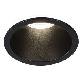 ST754.448.07 Св-к встр. Черный LED 1*7W 4000K 560Lm Ra80 60° IP20 D60xH79 100-240V