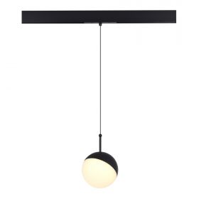 ST681.436.07 Магнитный трековый светильник Черный LED 1*7W 3000K Lm Ra90 120° IP20 D100xH- 48V