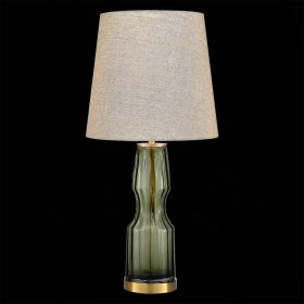 SL1005.904.01 Прикроватная лампа ST-Luce Оливковый, Латунь/Серый E27 1*40W