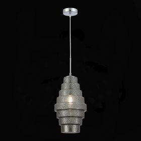 SL1001.103.01 Подвес ST-Luce Хром/Дымчатый E27 1*40W