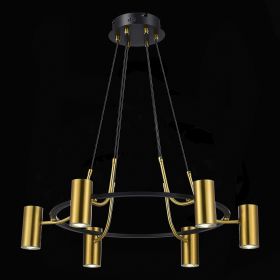 SL1215.403.06 Светильник подвесной ST-Luce Черный, Латунь/Латунь GU10 6*5W 4000K