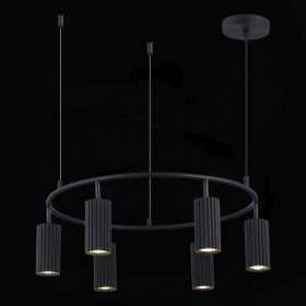 SL1213.403.06 Светильник подвесной ST-Luce Черный/Черный GU10 6*5W 4000K