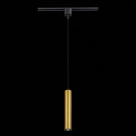 ST151.306.01 Светильник трековый Золото GU10 1*50W IP20 D54xH290 220V Без ламп