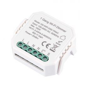 ST9000.500.01C WI-FI реле 1 канал,250W, IP20, L46xW46xH18, 230V, Белый