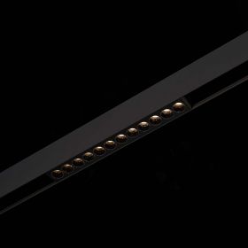 ST806.446.12 Магнитный трековый светильник Черный LED 1*12W 4000K 550Lm Ra>90 36° IP20 L220xW22xH44