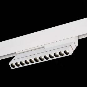 ST805.546.12 Магнитный трековый светильник Белый LED 1*12W 4000K 500Lm Ra>90 36° IP20 L220xW22xH117