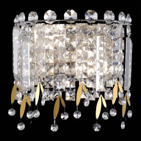 SL1655.201.02 Бра ST-Luce Золотистый/Прозрачный E14 2*40W