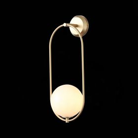 SL1118.201.01 Светильник настенный ST-Luce Золотистый/Белый E14 1*40W