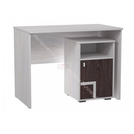 Стол письменный №1 Омега 16 с тумбой ЛДСП