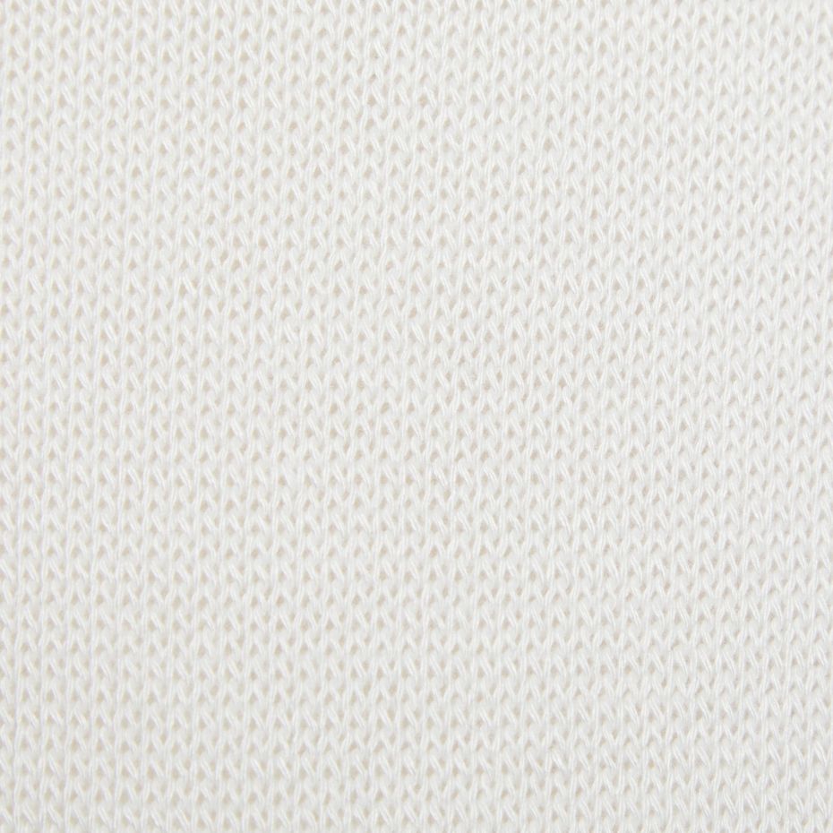 Молочный вязаный топ с декольте из бамбуковой вискозы