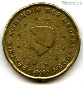 Нидерланды 20 евроцентов 2000