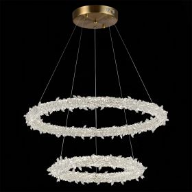 SL6105.203.02 Люстра подвесная ST-Luce Золотистый/Прозрачный LED 1*80W 3000 - 6500K.