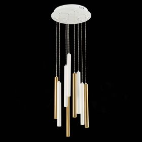 ST153.543.27 Светильник подвесной Белый LED 1*27W 4000K 2 295Lm Ra  IP20 D350xH1 500 180-240V.