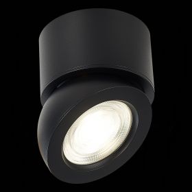 ST654.442.10 Светильник потолочный Черный LED 1*10W 4000K 850Lm Ra>90 38° IP20 D95xH96 180-240V.