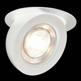 ST654.538.10 Св-к встр. Белый LED 1*10W 3000K 850Lm Ra>90 38° IP20 D109xH60 180-240V.