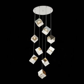 SL1182.103.09 Светильник подвесной ST-Luce Хром/Прозрачный, Хром G9 9*5W.