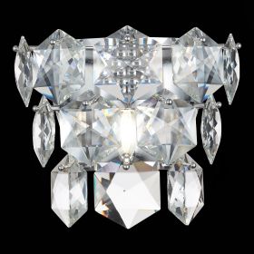 SL1631.101.01 Бра ST-Luce Хром/Прозрачный E14 1*40W.