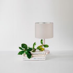 SLE300514-01 Прикроватная лампа Никель/Серый, Серебристый E27 1*40W.