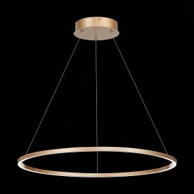 ST605.243.34 Светильник подвесной ST-Luce Золотистый/Белый LED 1*34W 4000K.