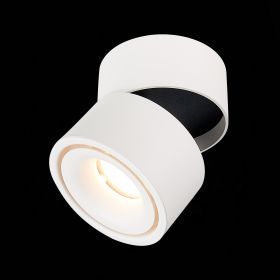 ST652.532.12 Светильник потолочный Белый LED 1*12W 3000K 1 000Lm Ra>90 36° IP20 D100xH105 170-240V.