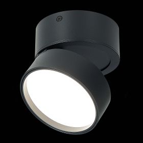 ST651.442.14 Светильник потолочный поворотный Черный LED 1*14W 4000K 1 100Lm Ra>90 120° IP20 D105xH8.