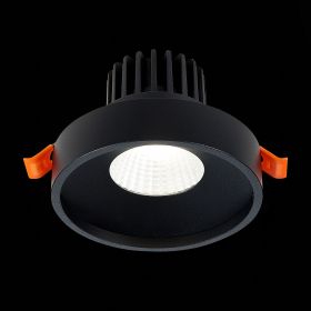 ST751.438.10 Св-к встр. Черный LED 1*10W 3000K 750Lm Ra>90 38° IP20 D100xH75 170-240V.